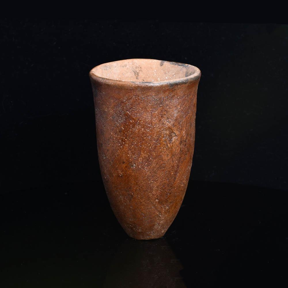 An Egyptian Pre-Dynastic Nile Clay Redware Vessel, ca. 3500 - 3200 BCE