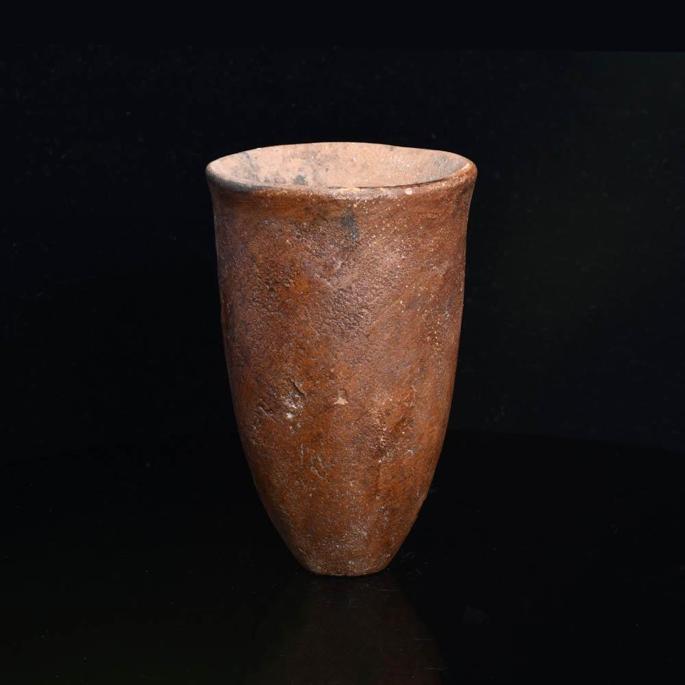 An Egyptian Pre-Dynastic Nile Clay Redware Vessel, ca. 3500 - 3200 BCE