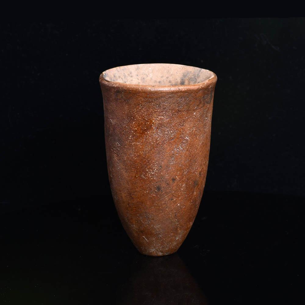 An Egyptian Pre-Dynastic Nile Clay Redware Vessel, ca. 3500 - 3200 BCE