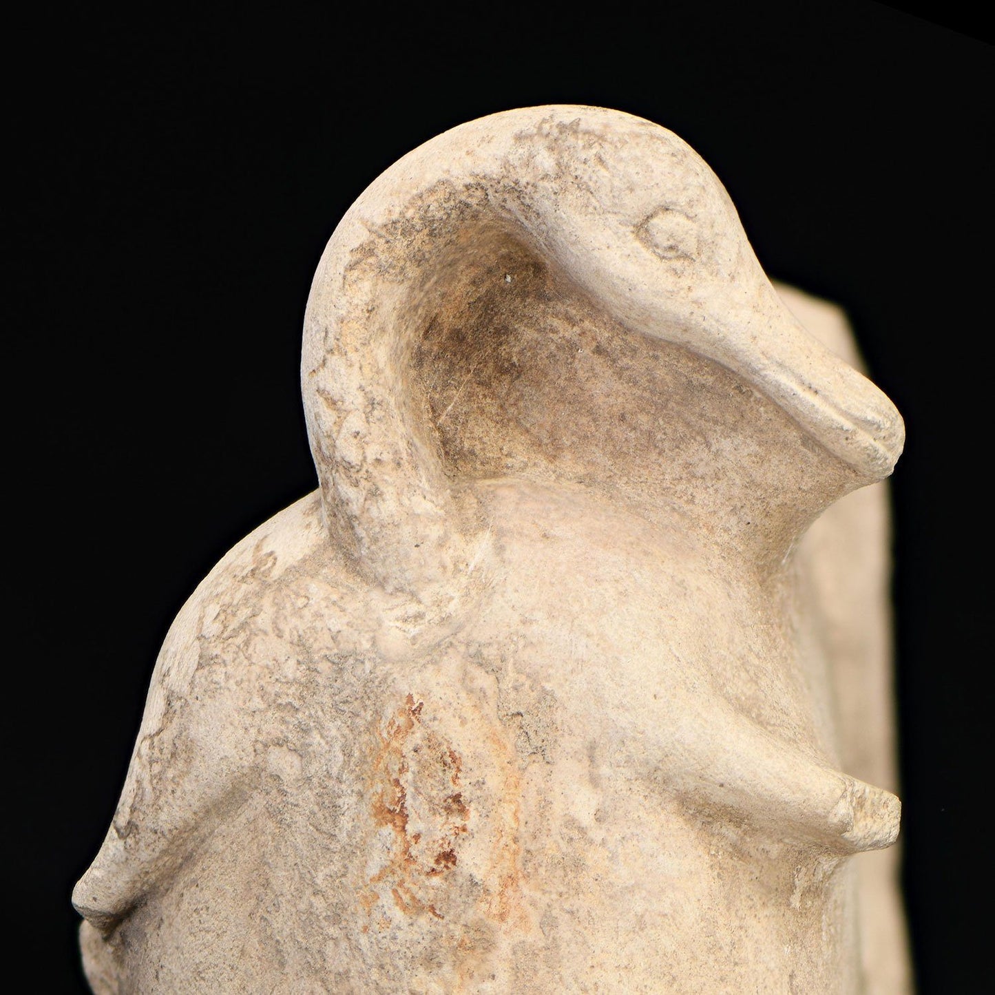 A Trussed Duck Limestone Votive Sculpture, 18th Dynasty, ca. 1550 - 1362 BCE