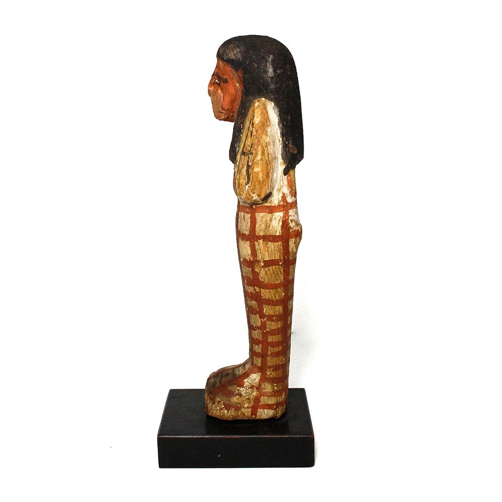 A good Egyptian Wood Shabti for Khaemwaset, 20th Dynasty , ca. 1187 - 1069 BCE