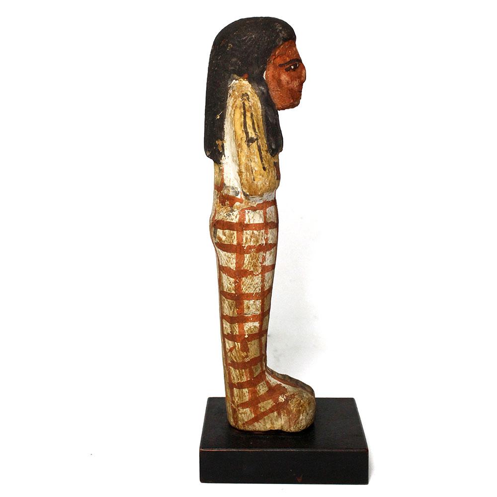 A good Egyptian Wood Shabti for Khaemwaset, 20th Dynasty , ca. 1187 - 1069 BCE