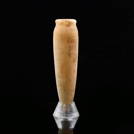 An Egyptian Conical Alabaster Vessel, Old Kingdom, ca. 2649 – 2150 BCE