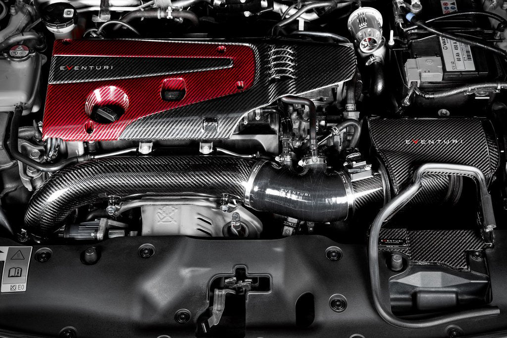 Eventuri Package 2 Turbo Tube w. V2 MAF for 2017+ Civic Type R FK8