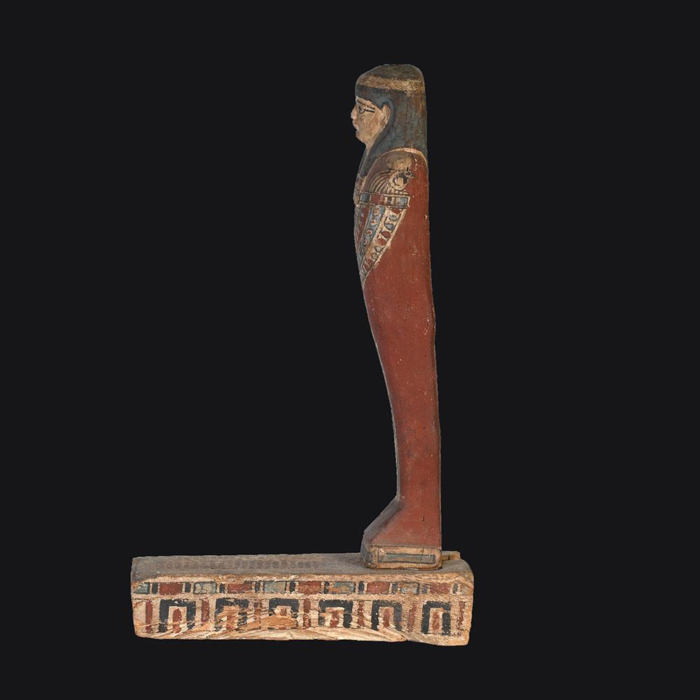 An Egyptian Wood Ptah-Sokar-Osiris, Late - Ptolemaic Period, ca 664 - 30 BCE