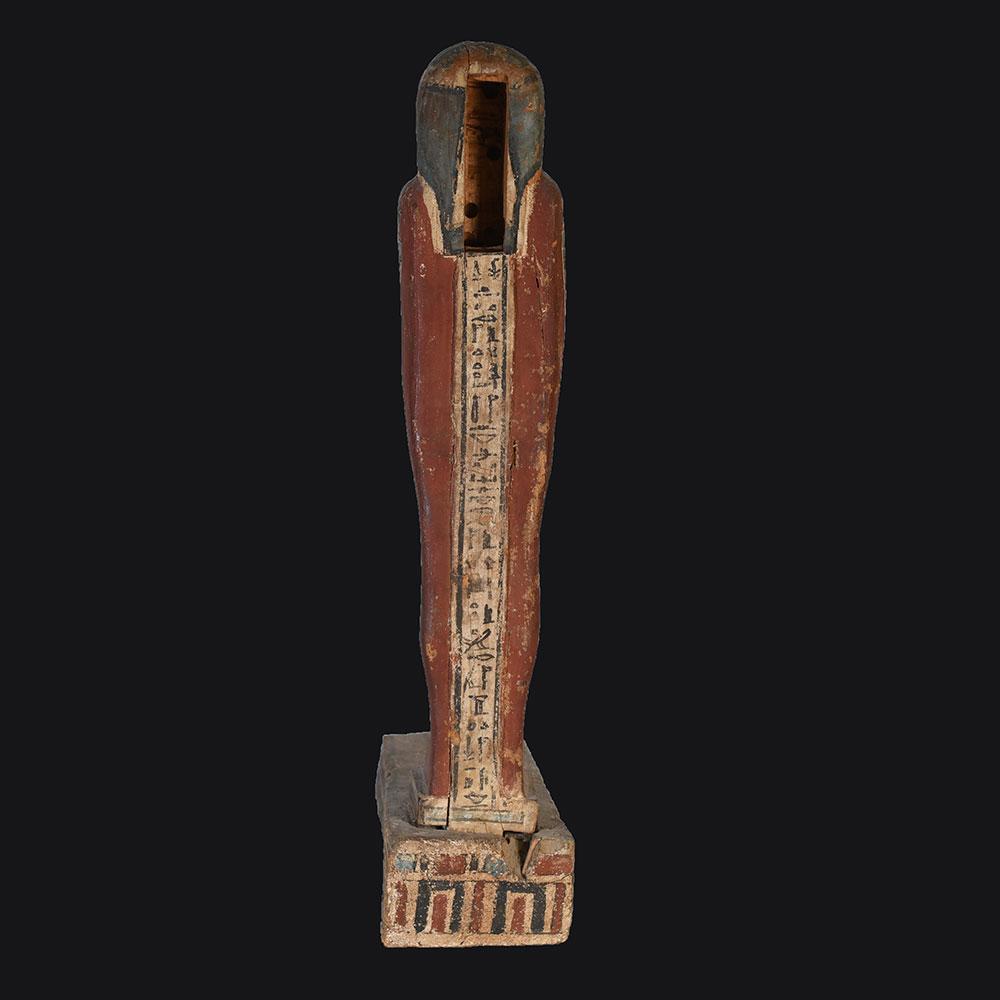 An Egyptian Wood Ptah-Sokar-Osiris, Late - Ptolemaic Period, ca 664 - 30 BCE