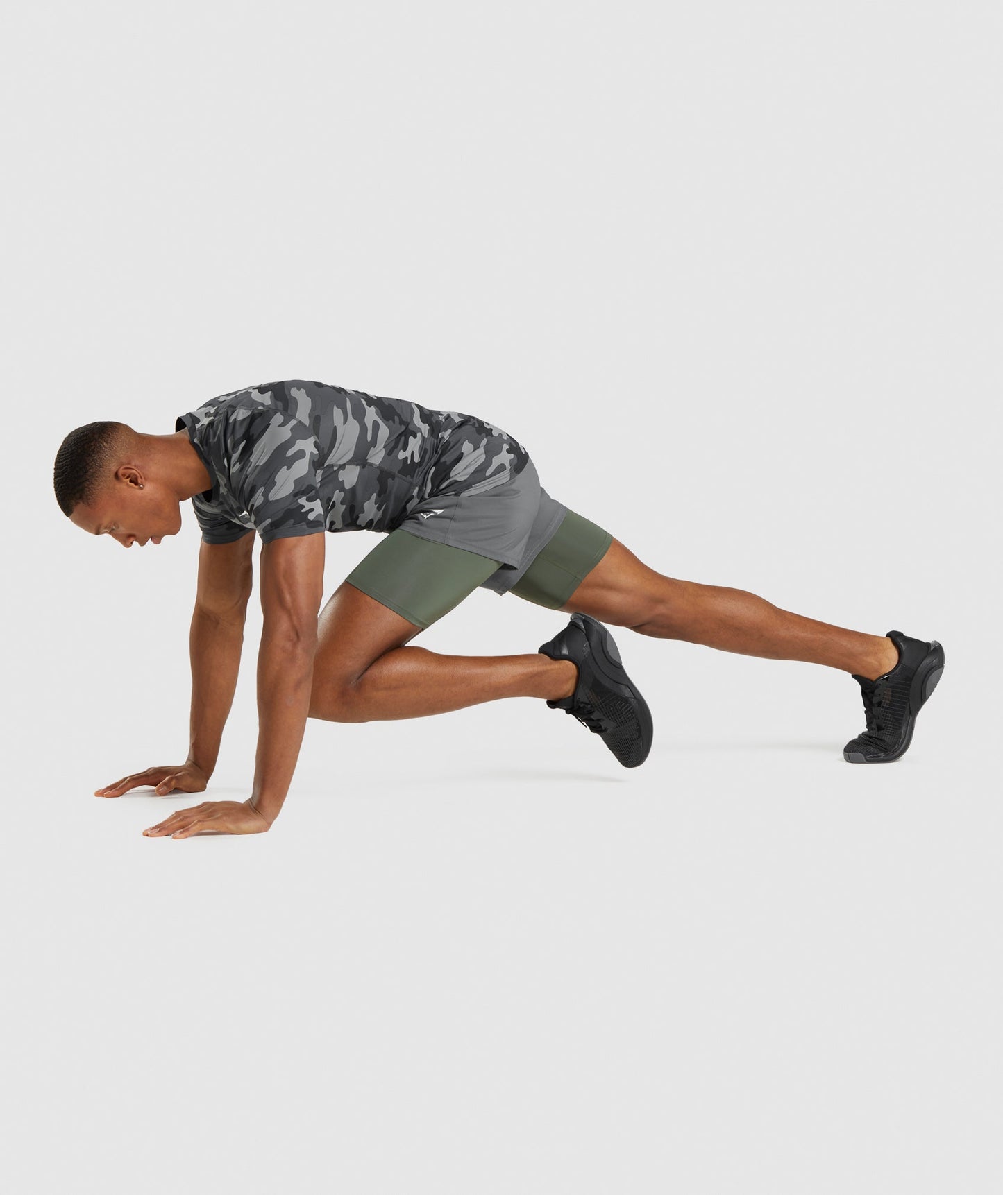 Gymshark Element Baselayer Shorts - Core Olive