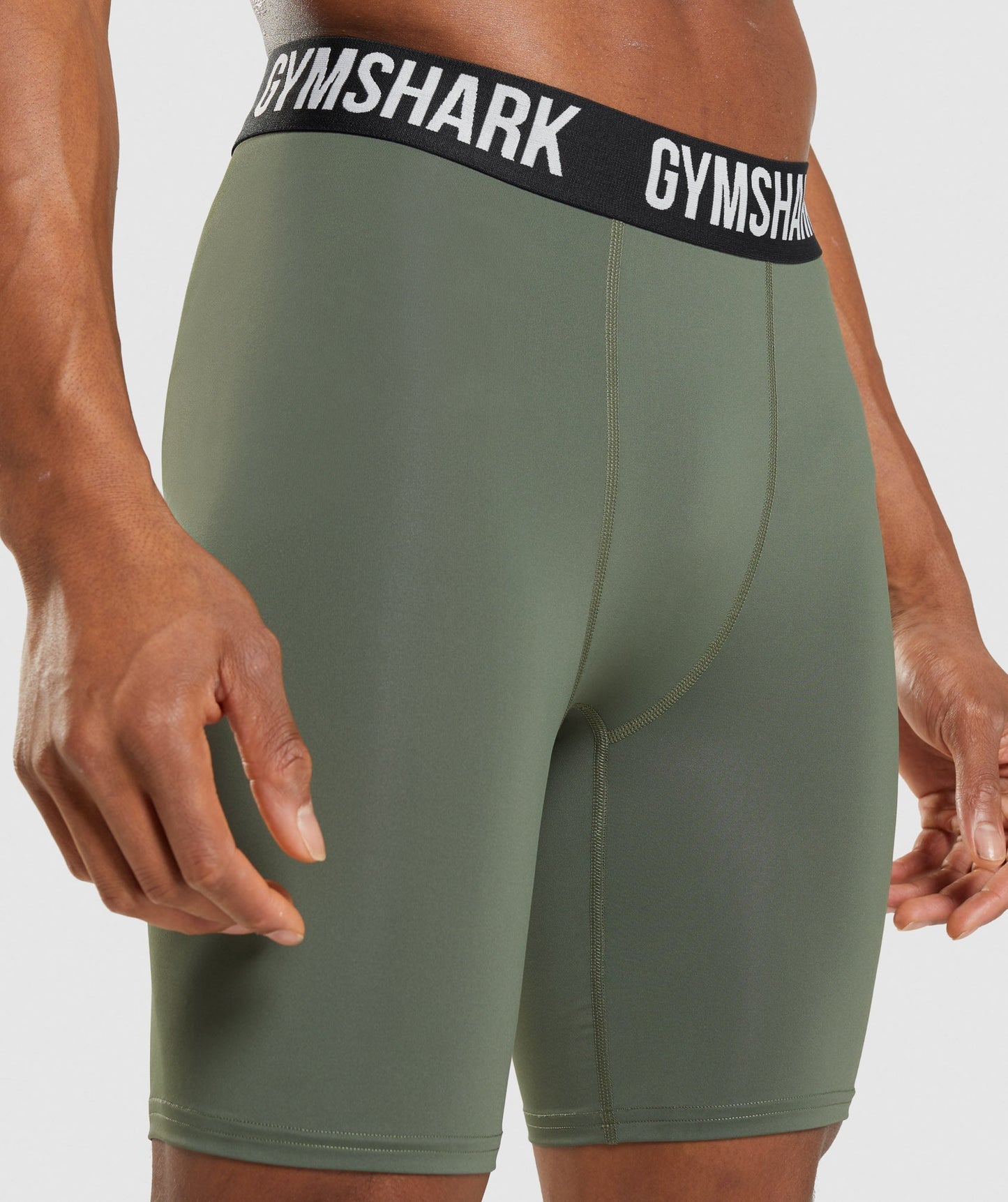 Gymshark Element Baselayer Shorts - Core Olive