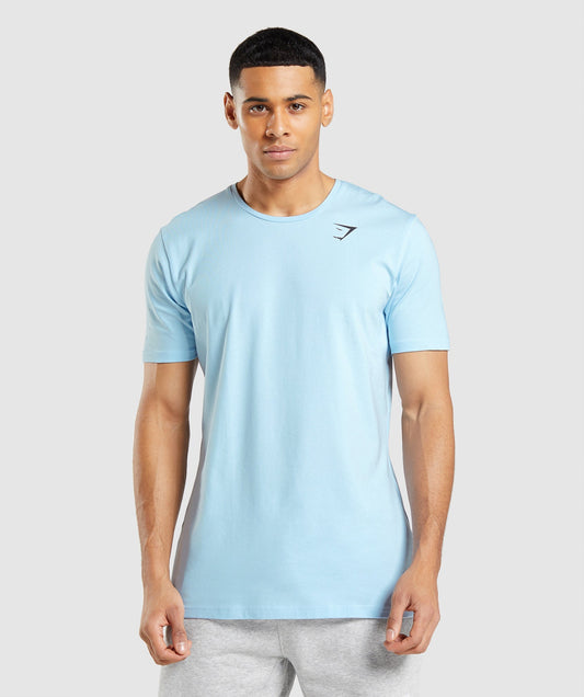 Gymshark Essential T-Shirt - Linen Blue