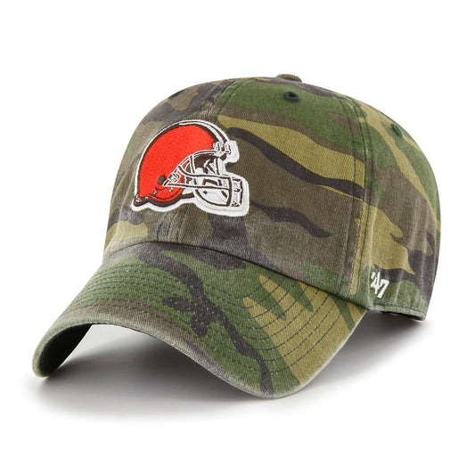 CLEVELAND BROWNS CAMO '47 CLEAN UP