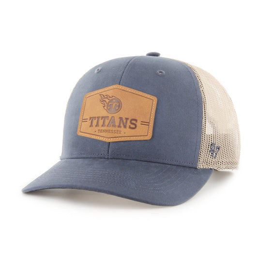 TENNESSEE TITANS RAWHIDE VELCRO '47 TRUCKER