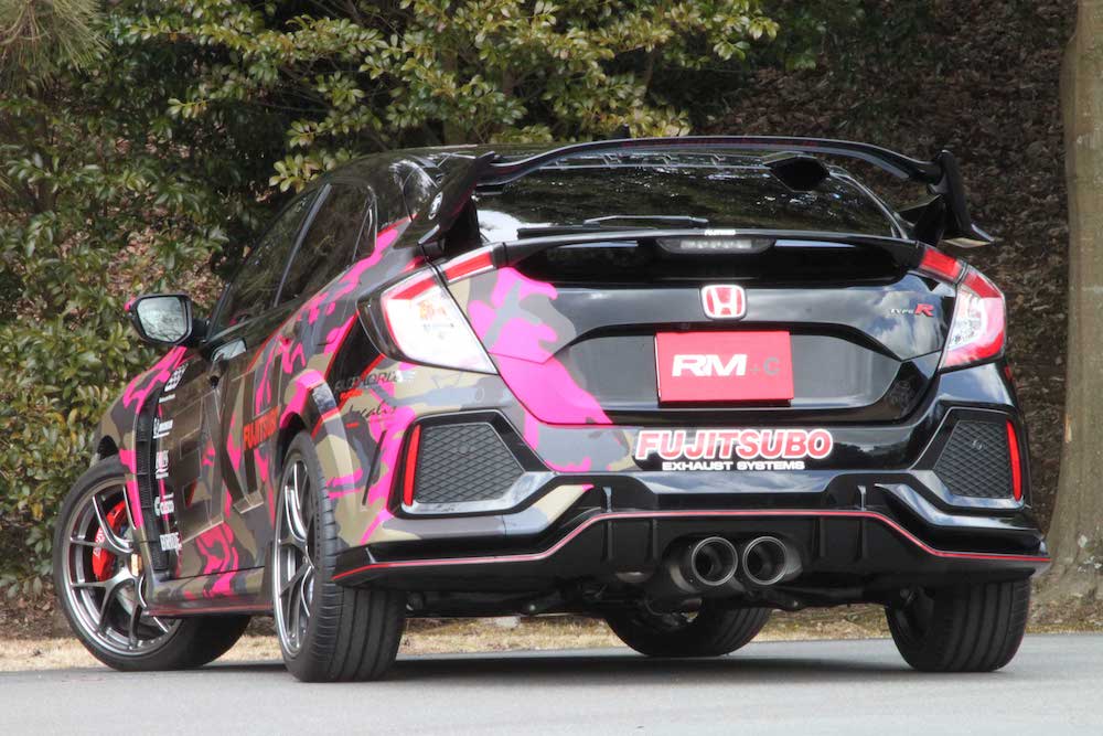 Fujitsubo Authorize RM Cat-Back Exhaust for Civic Type R FK8