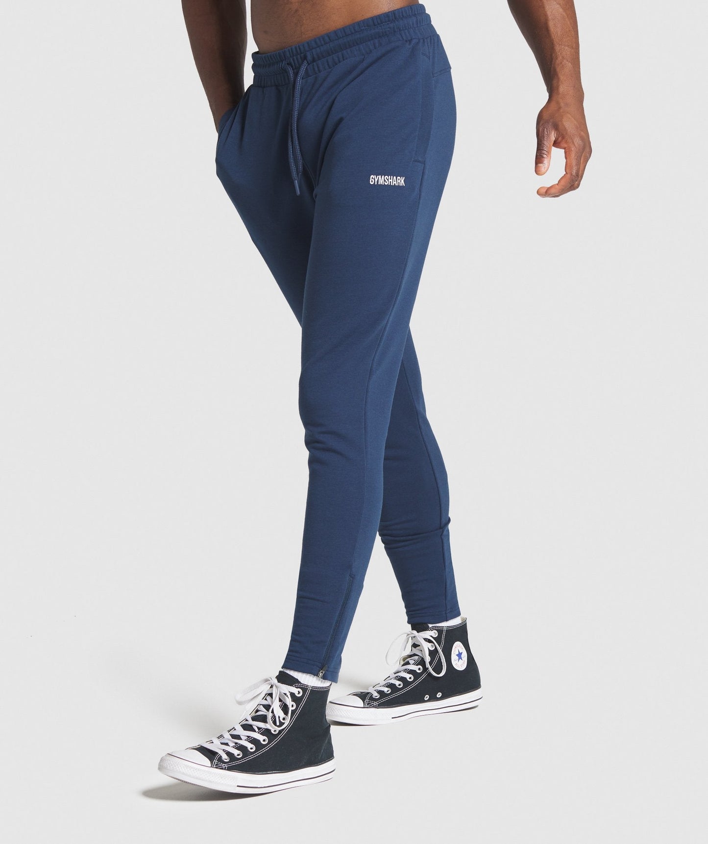 Gymshark Fit Tapered Joggers - Navy