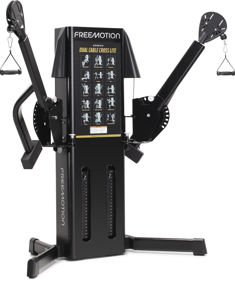 Freemotion Genesis - Dual Cable Cross Lite (BLK)