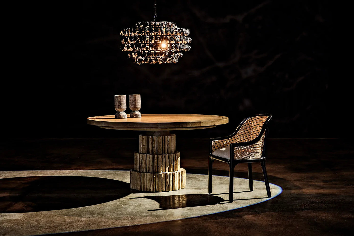 Gaston Chair with Caning