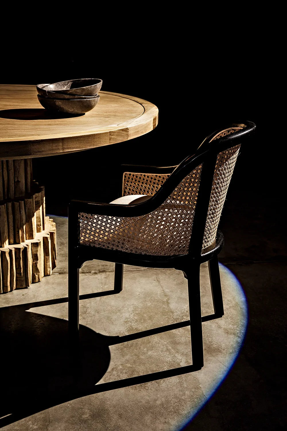 Gaston Chair with Caning