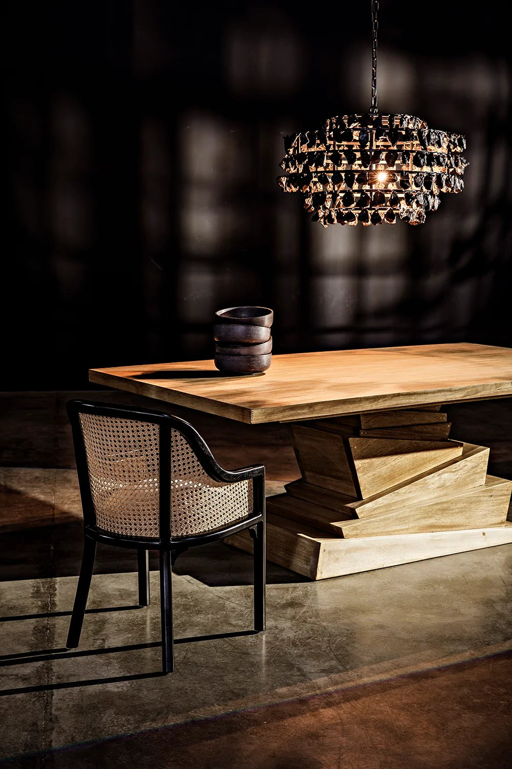 Gaston Chair with Caning