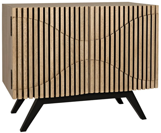 Illusion Single Sideboard with Steel Base