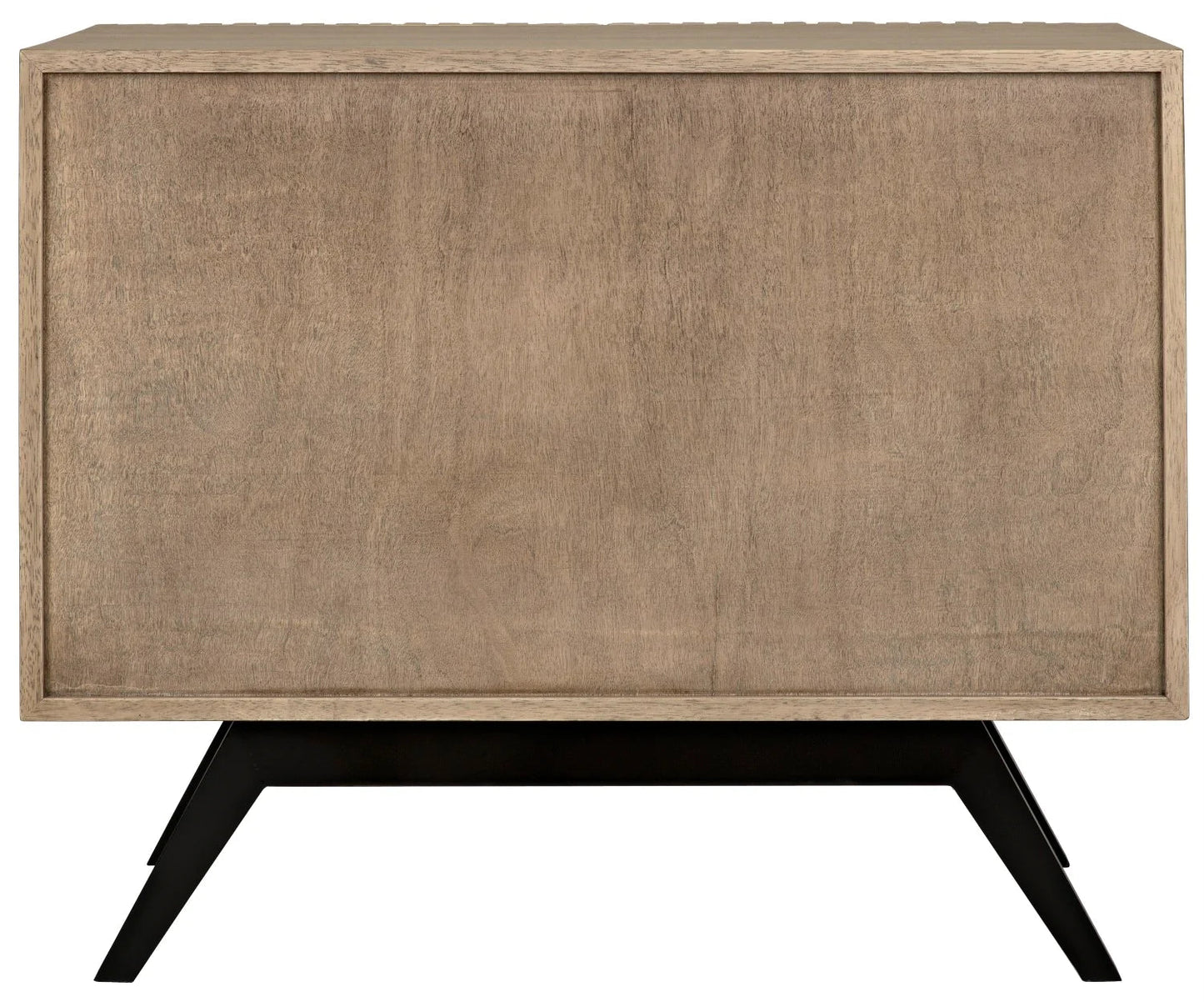 Illusion Single Sideboard with Steel Base