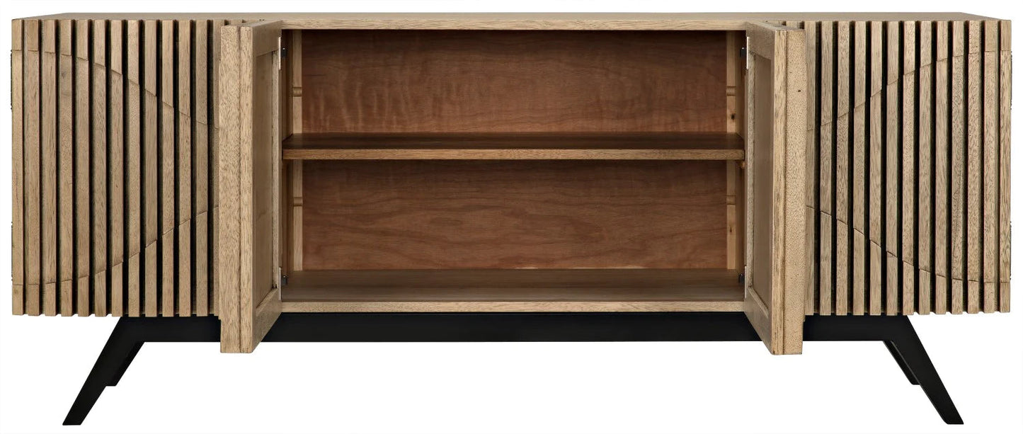 Illusion Sideboard with Steel Base