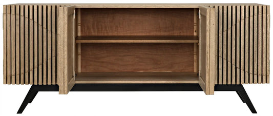 Illusion Sideboard with Steel Base