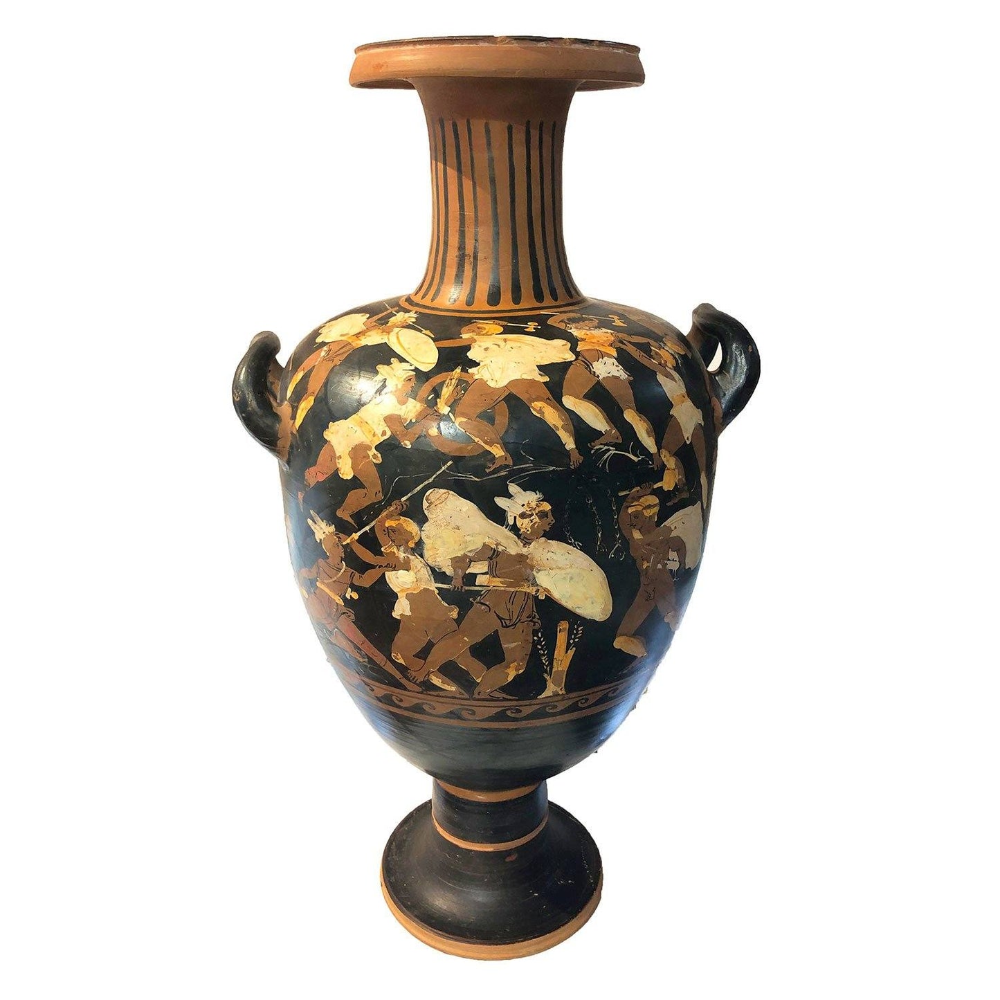 A Large Campanian red-figure hydria by the Ixion Painter, ca. 330 - 310 BCE