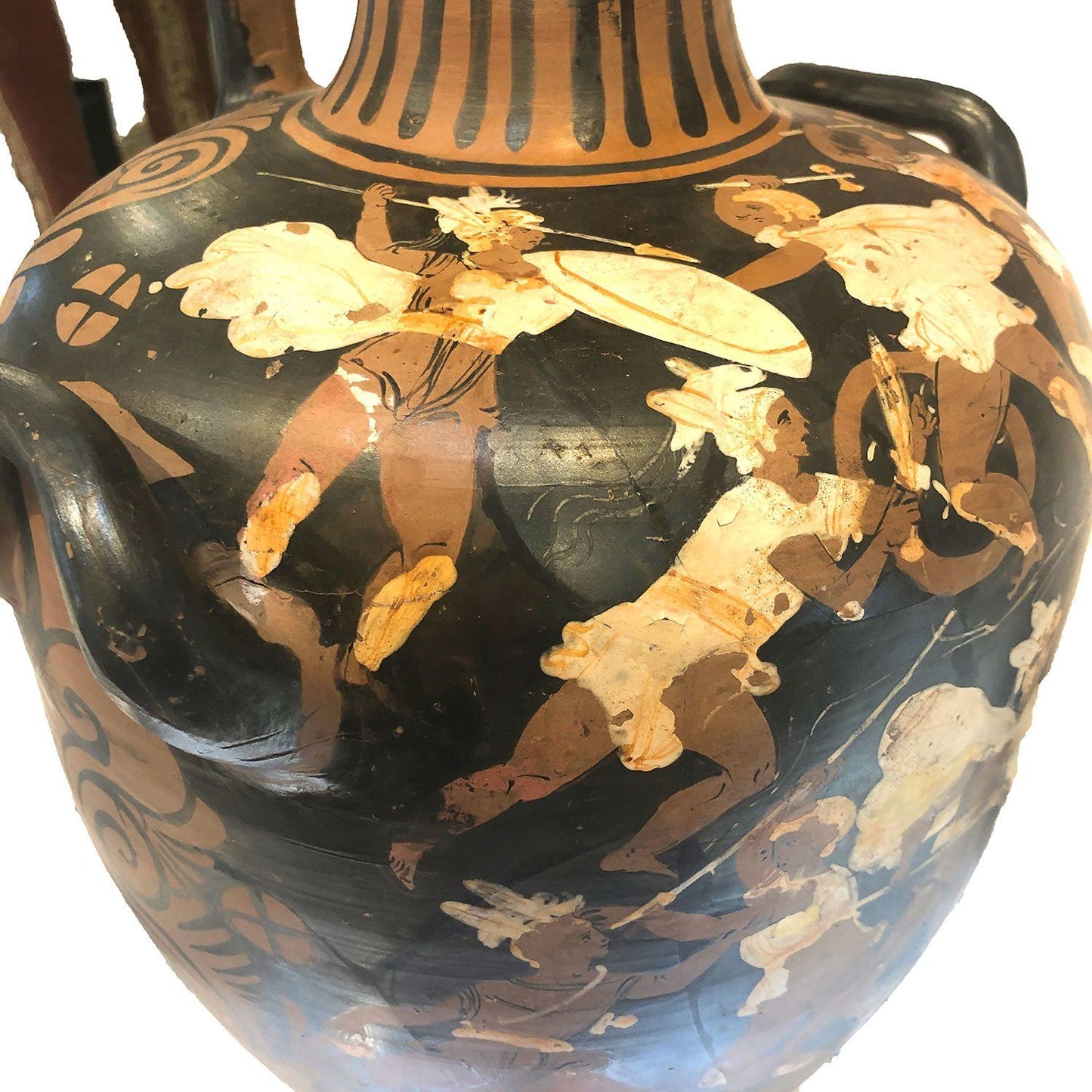 A Large Campanian red-figure hydria by the Ixion Painter, ca. 330 - 310 BCE