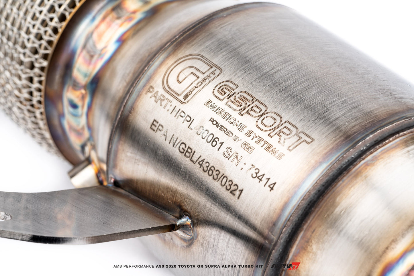 AMS Performance A90 2020 Toyota GR Supra Alpha 8 GTX3582 GEN II Turbo Kit 49 State Legal EPA Catted (amsAMS.38.14.0003-2)