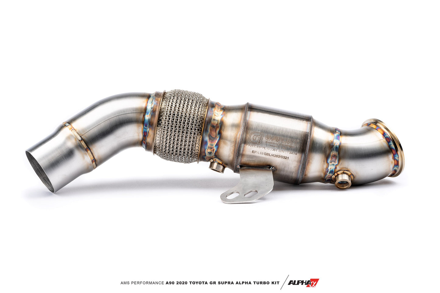 AMS Performance A90 2020 Toyota GR Supra Alpha 8 GTX3582 GEN II Turbo Kit 49 State Legal EPA Catted (amsAMS.38.14.0003-2)