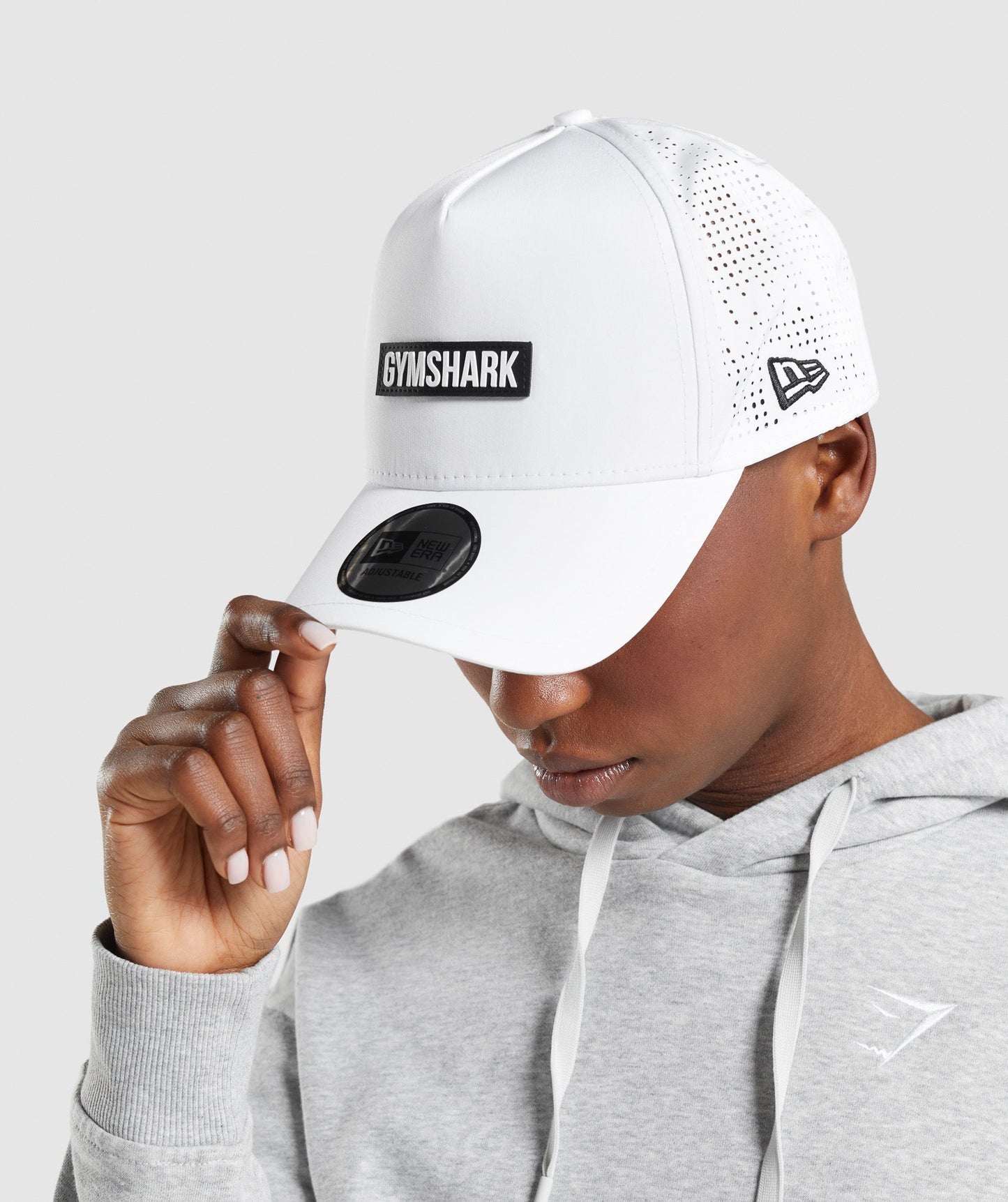 Gymshark New Era E-Frame Trucker - White