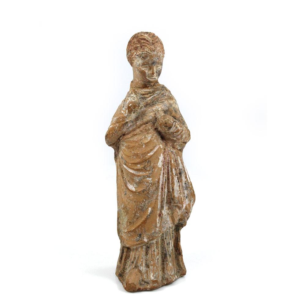 A Hellenistic Statuette of a young Girl, ca. 3rd - 1st century BCE