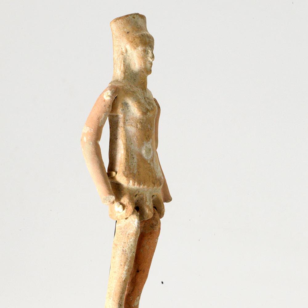 A Boeotian Terracotta Jointed Figurine, Archaic Period, ca. 5th Century BCE