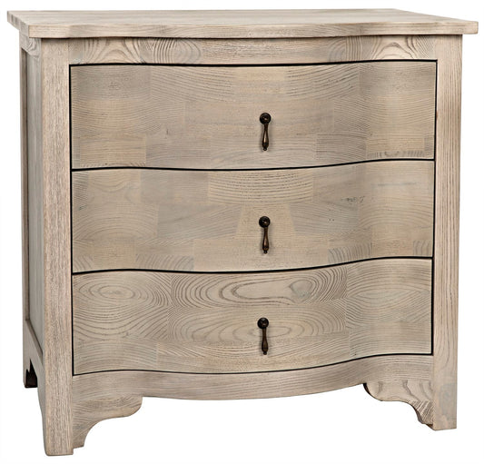 Curved Front Side Table