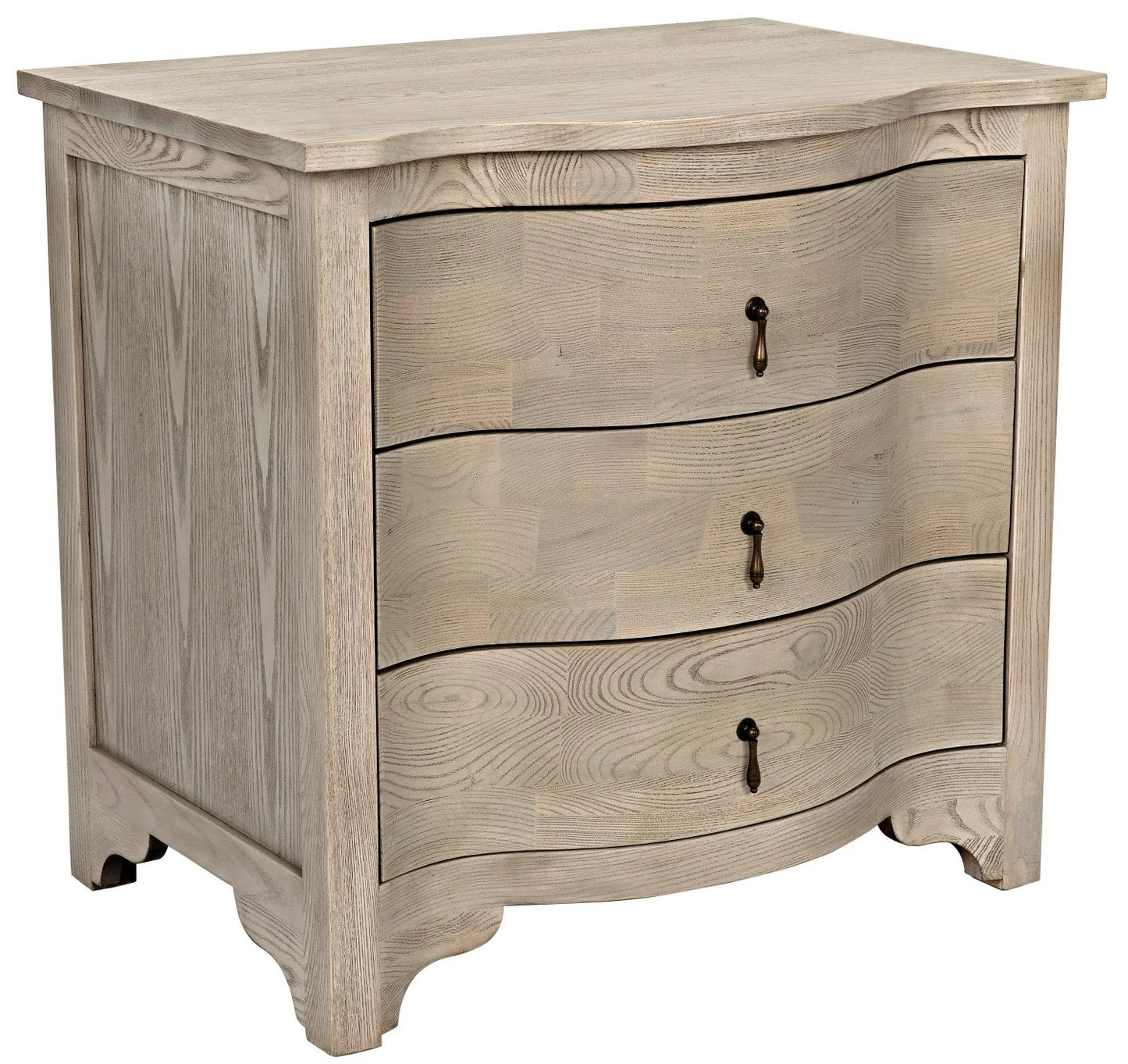 Curved Front Side Table