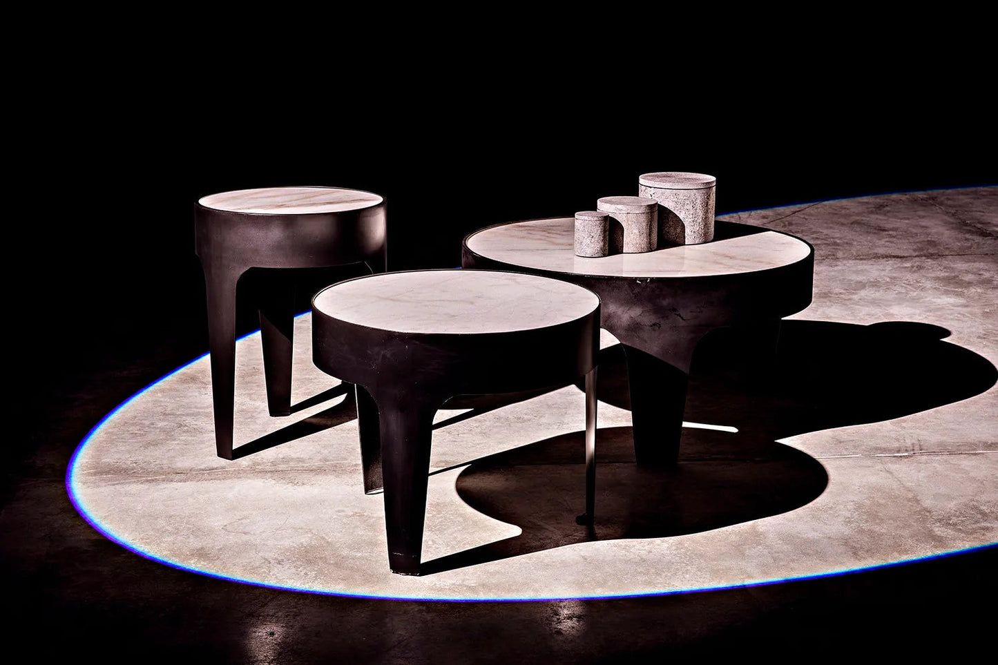 Cylinder Side Table