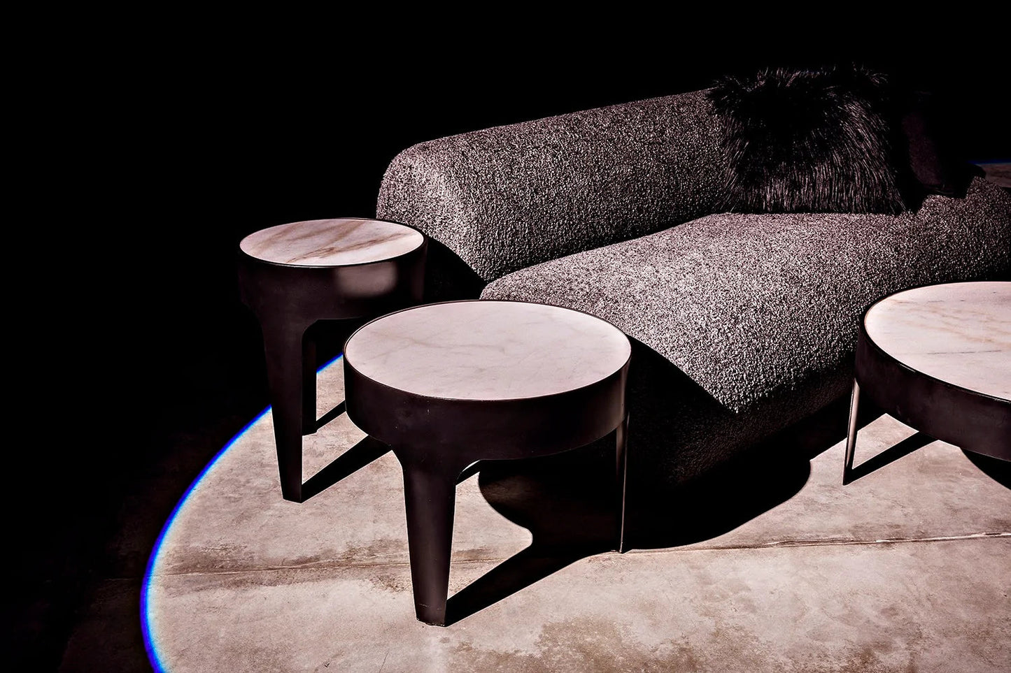 Cylinder Side Table