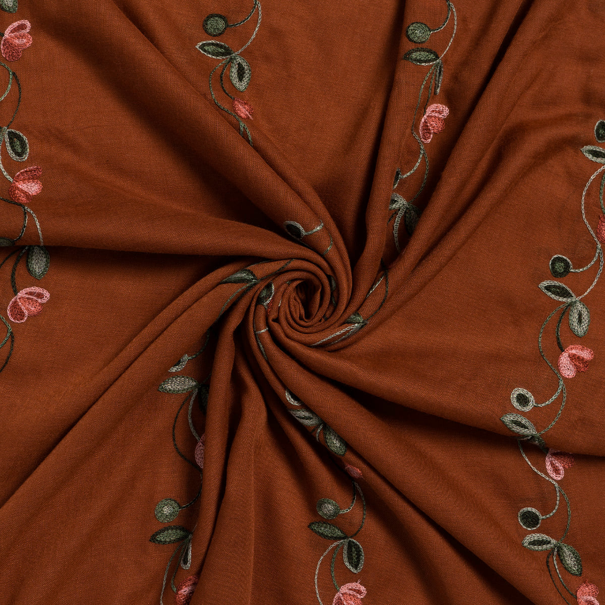 Gardenia Lawn Hijabs - Orange