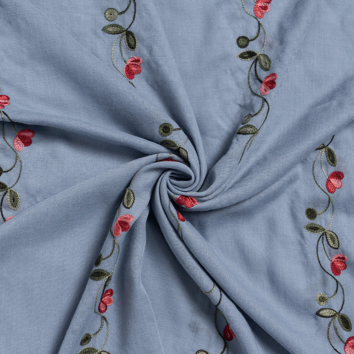 Gardenia Lawn Hijabs - Denim