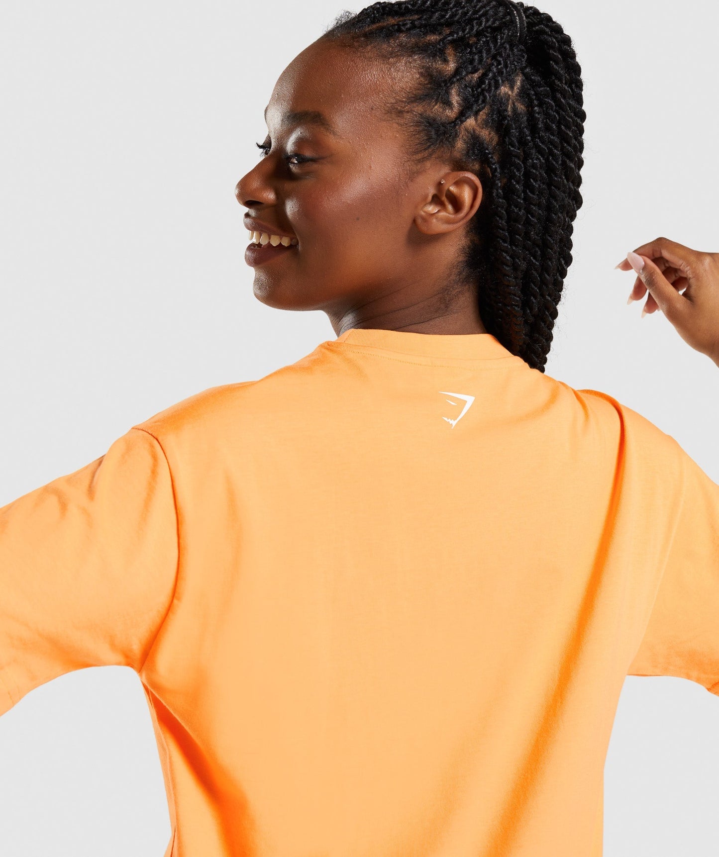 Gymshark Apollo Oversized T-Shirt - Apricot Orange