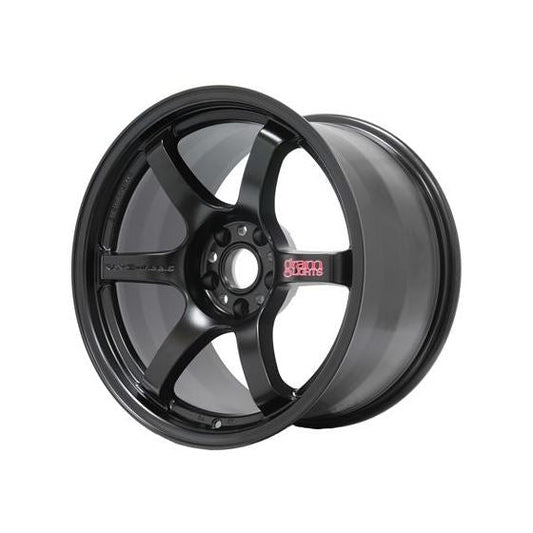 Gram Lights 57DR 19x9.5 +25 5-114.3 Semi Gloss Black Wheel