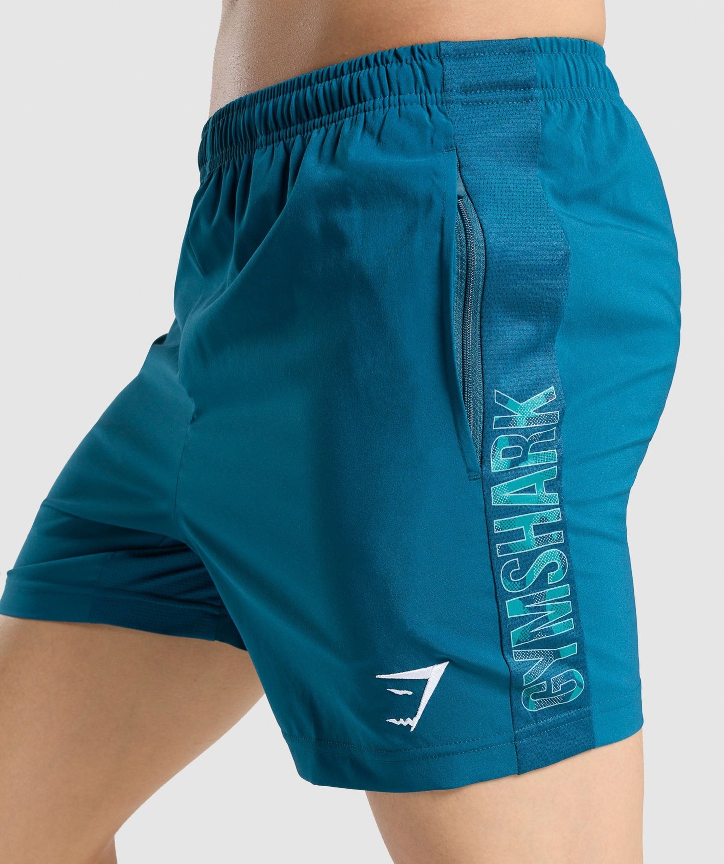 Gymshark Graphic Sport Shorts - Teal