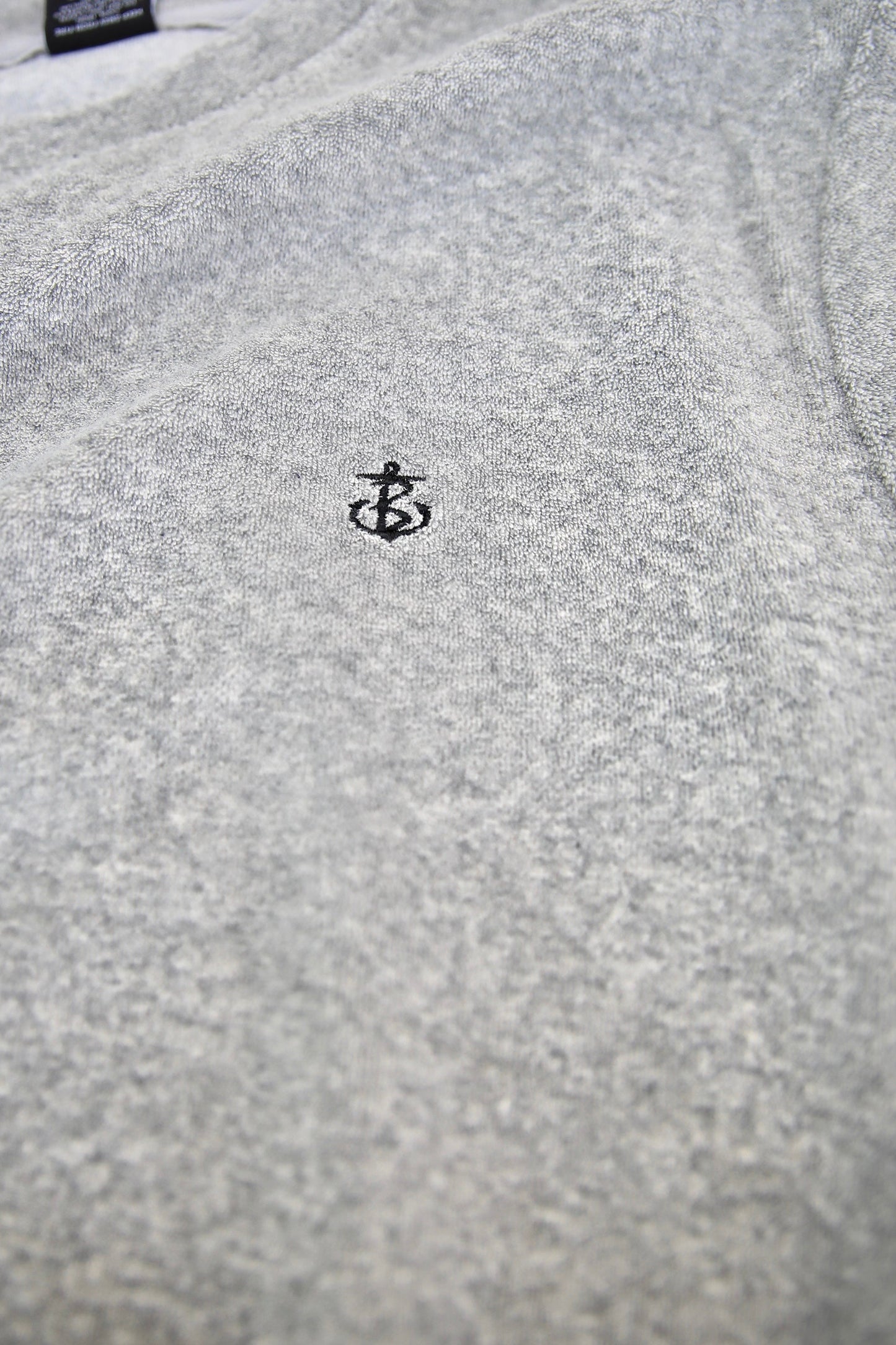 Ryder Textured Towel T-Shirt - Grey