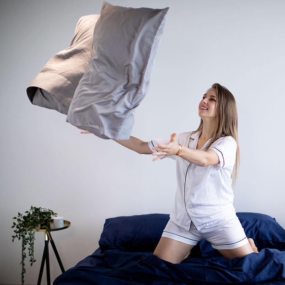 (Clearance) Bamboo Lyocell Pillowcase Set