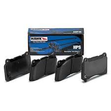 Hawk HPS Composite Front Brake Pads for 2017+ Civic Type R, 04-17 STi, 03+ EVO