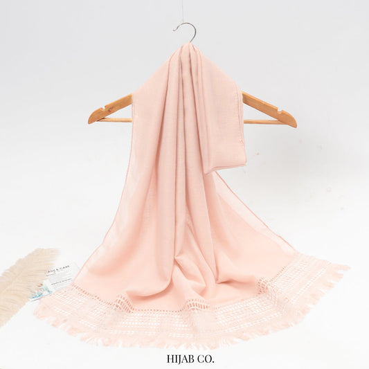 Shion Lawn Hijabs - Rose