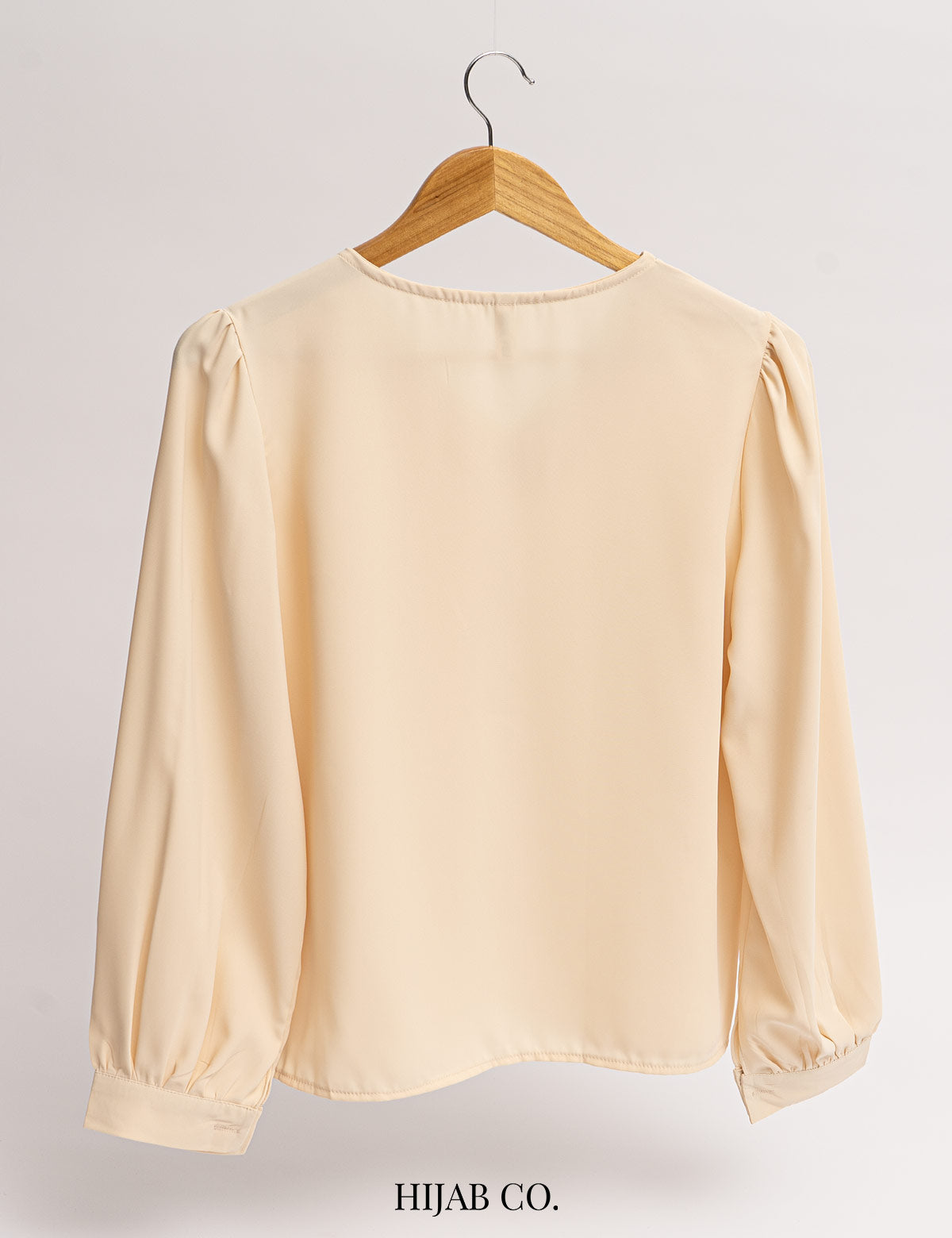 Open Neck Shirt - Pearl