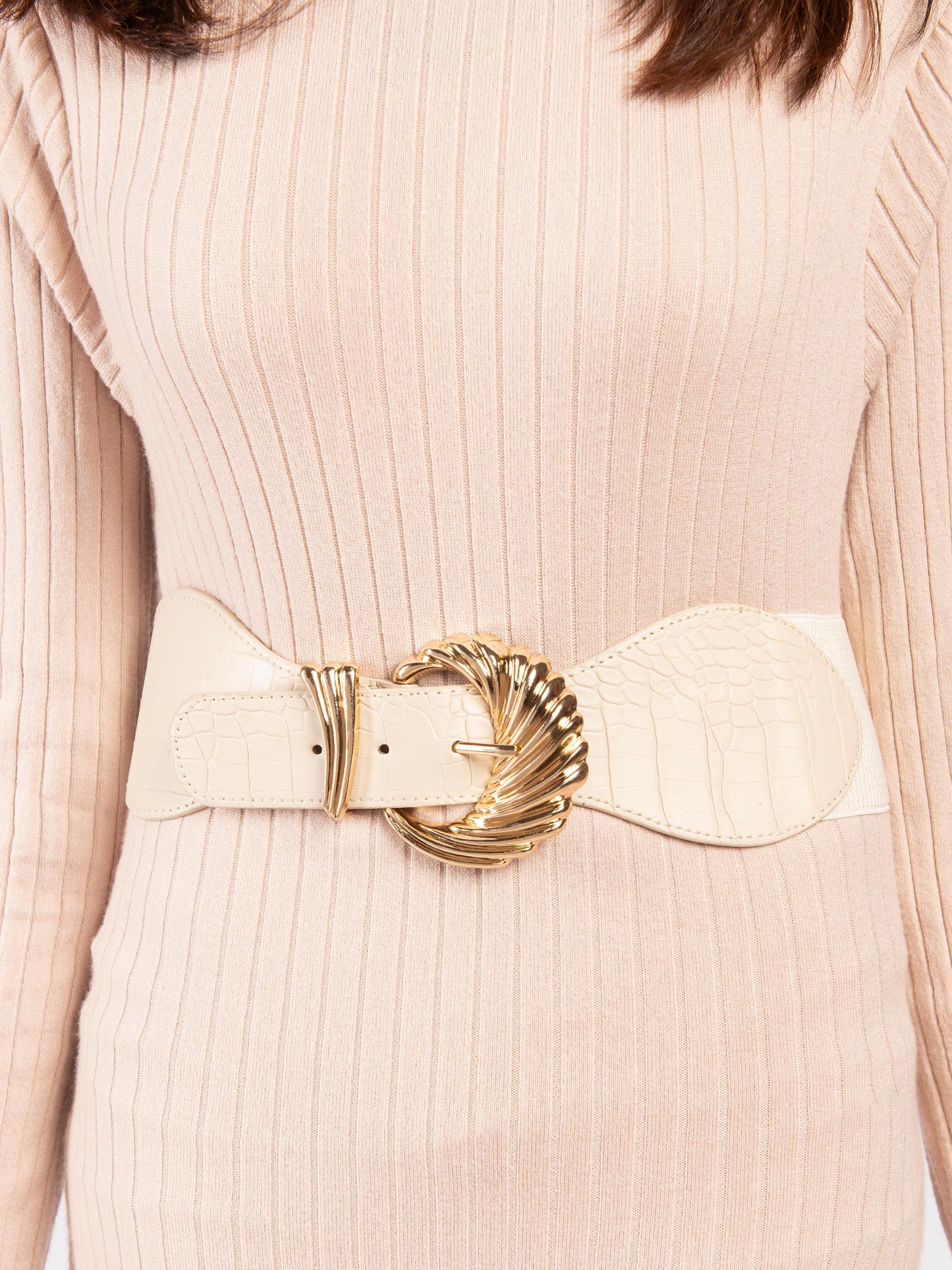 Textured Wide Belt