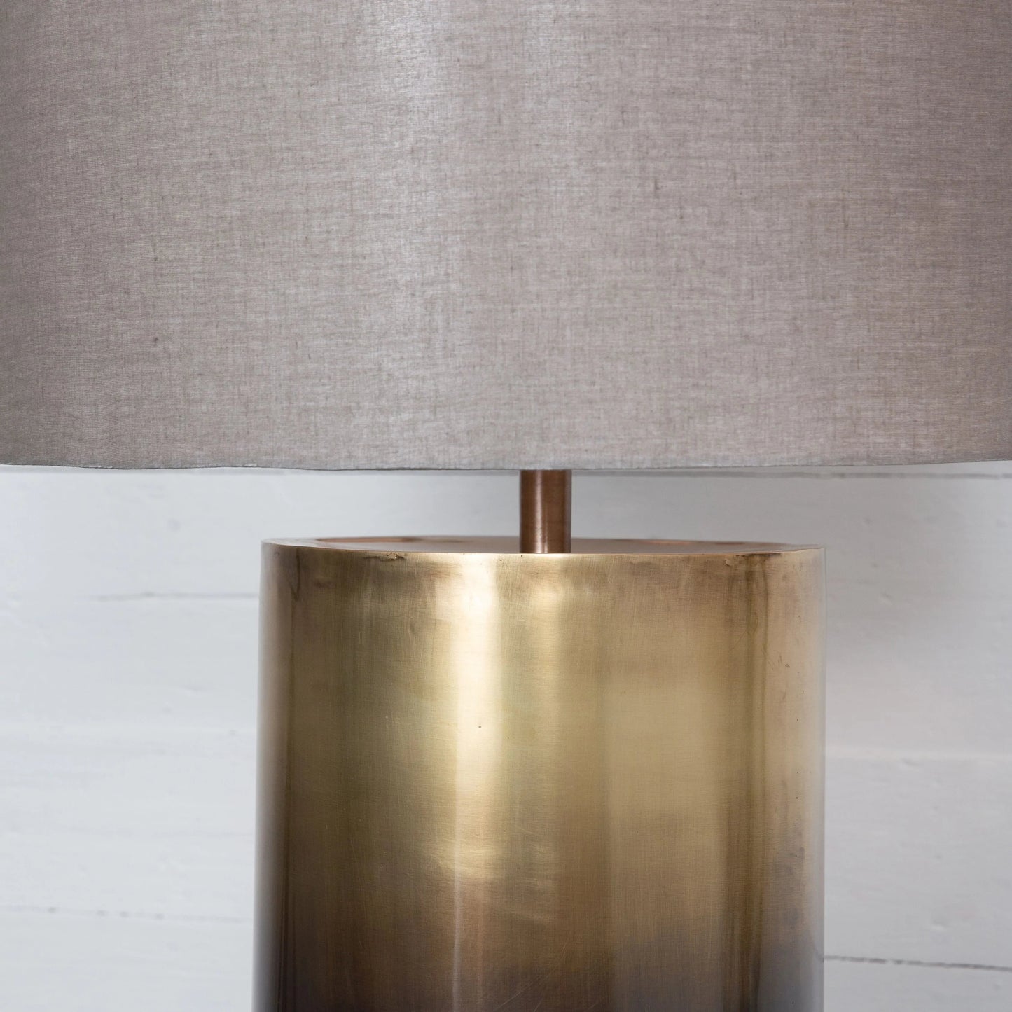 Cameron Ombre Table Lamp in Brass