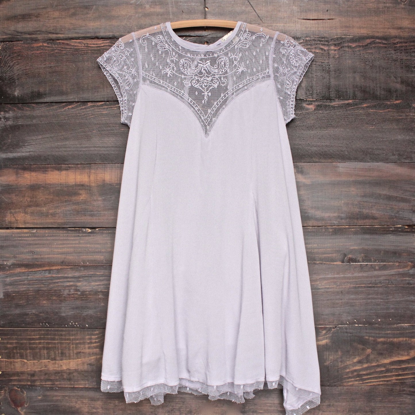 Embellished Trapeze Dress - More Colors