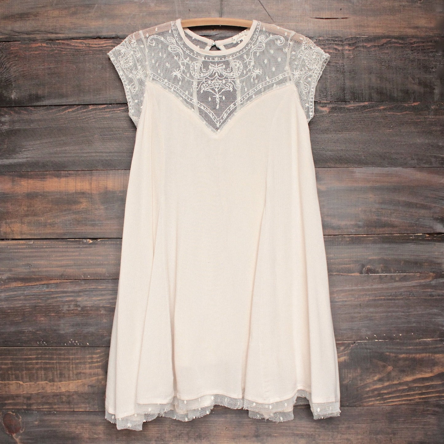 Embellished Trapeze Dress - More Colors